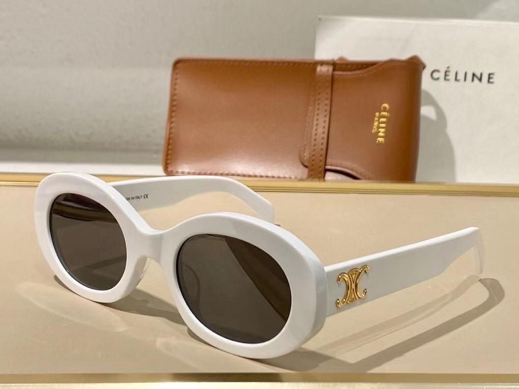 Celin white Glasses