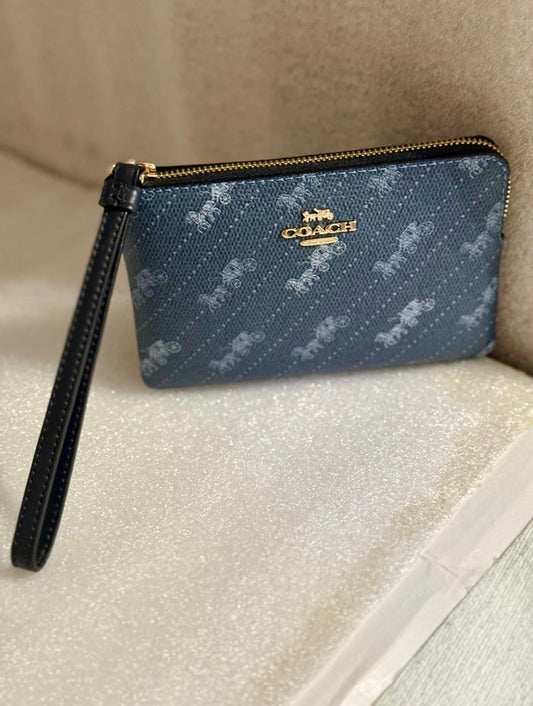Bolso de mano Coach Corner Zip Wristlet