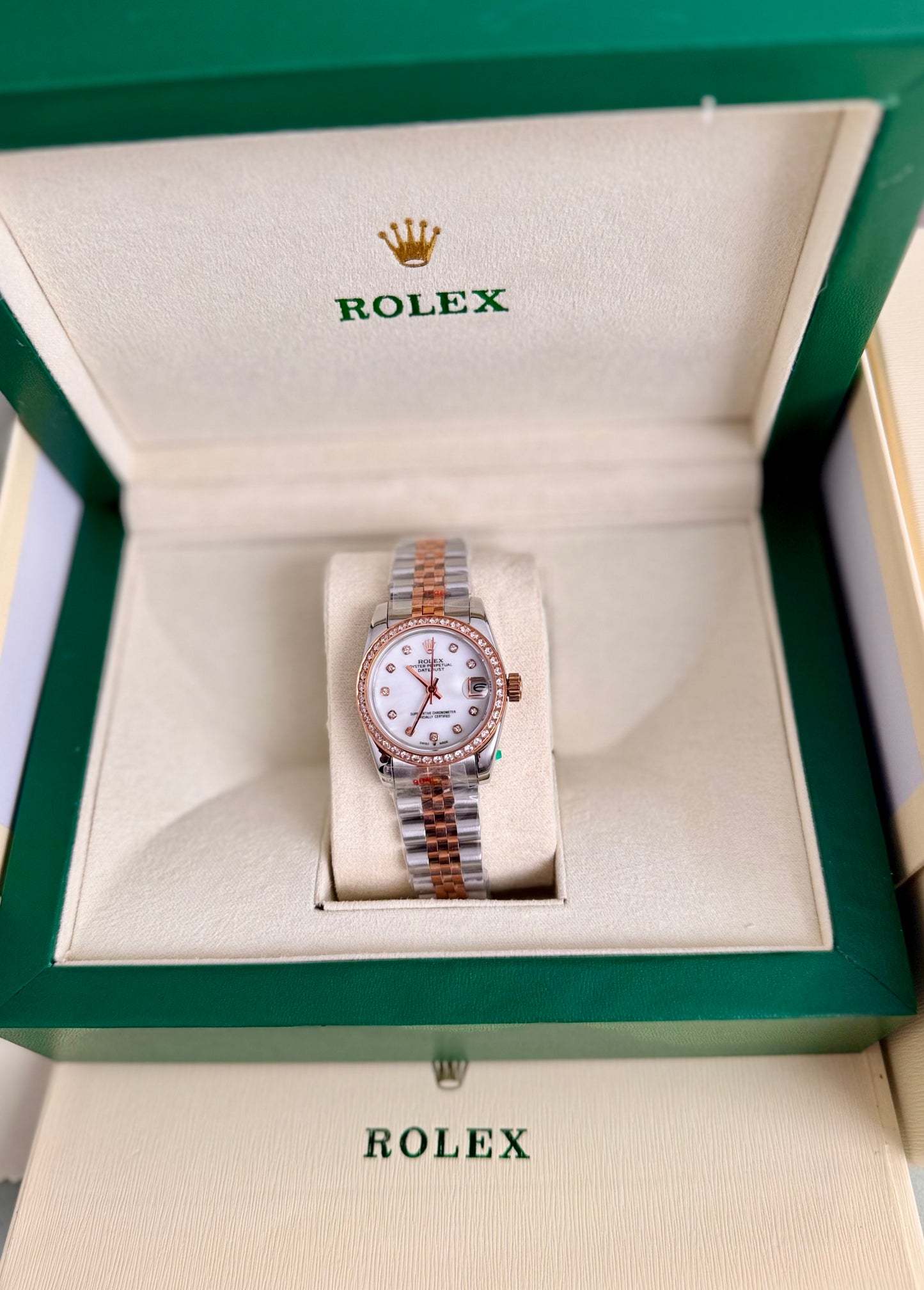 Rx Silver and Gold Watch