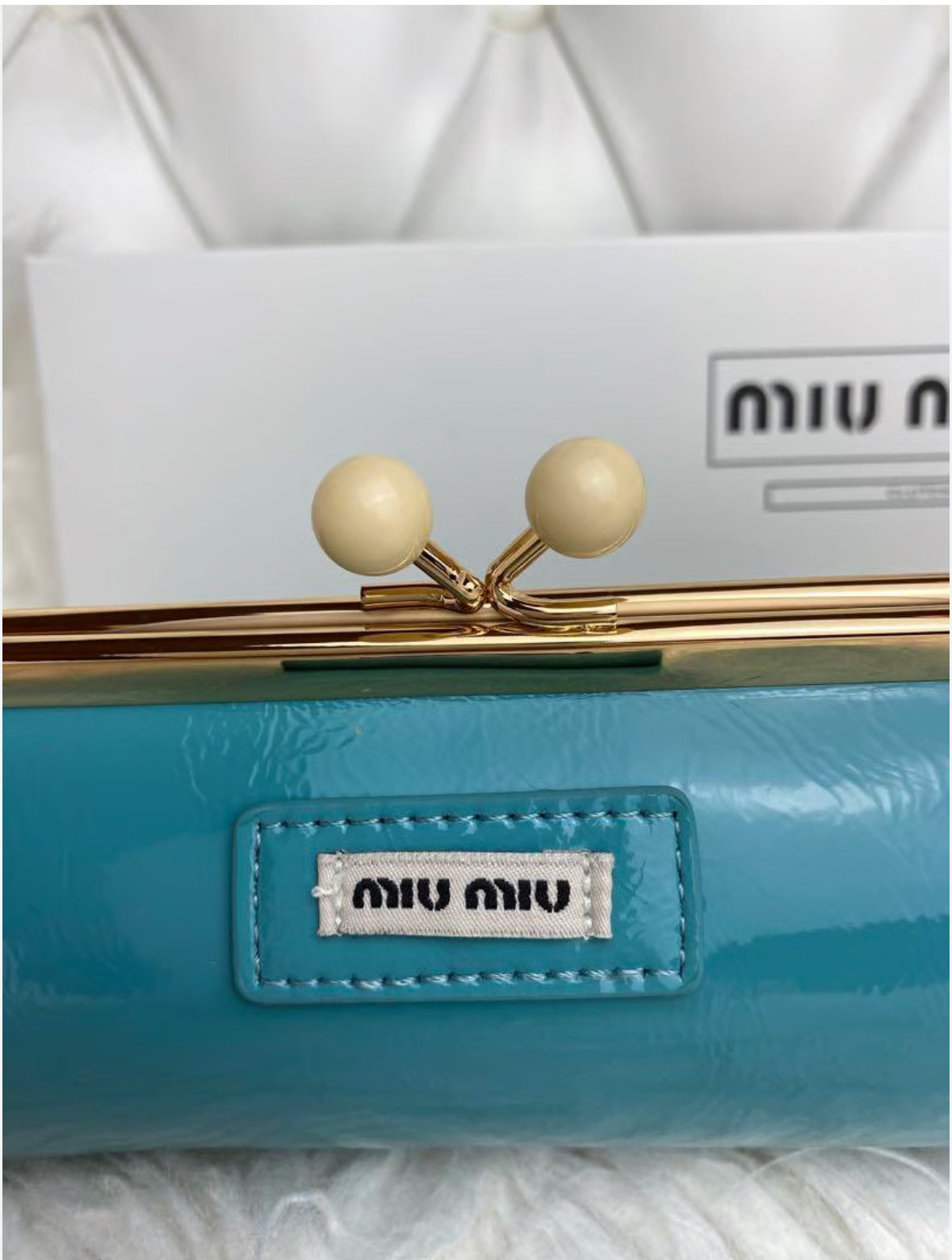 Bolso Miu Miu Parfum Mini Kisslock