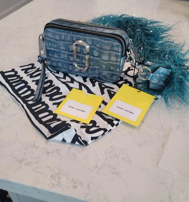 Marc Jacobs Croc Crossbody Bag