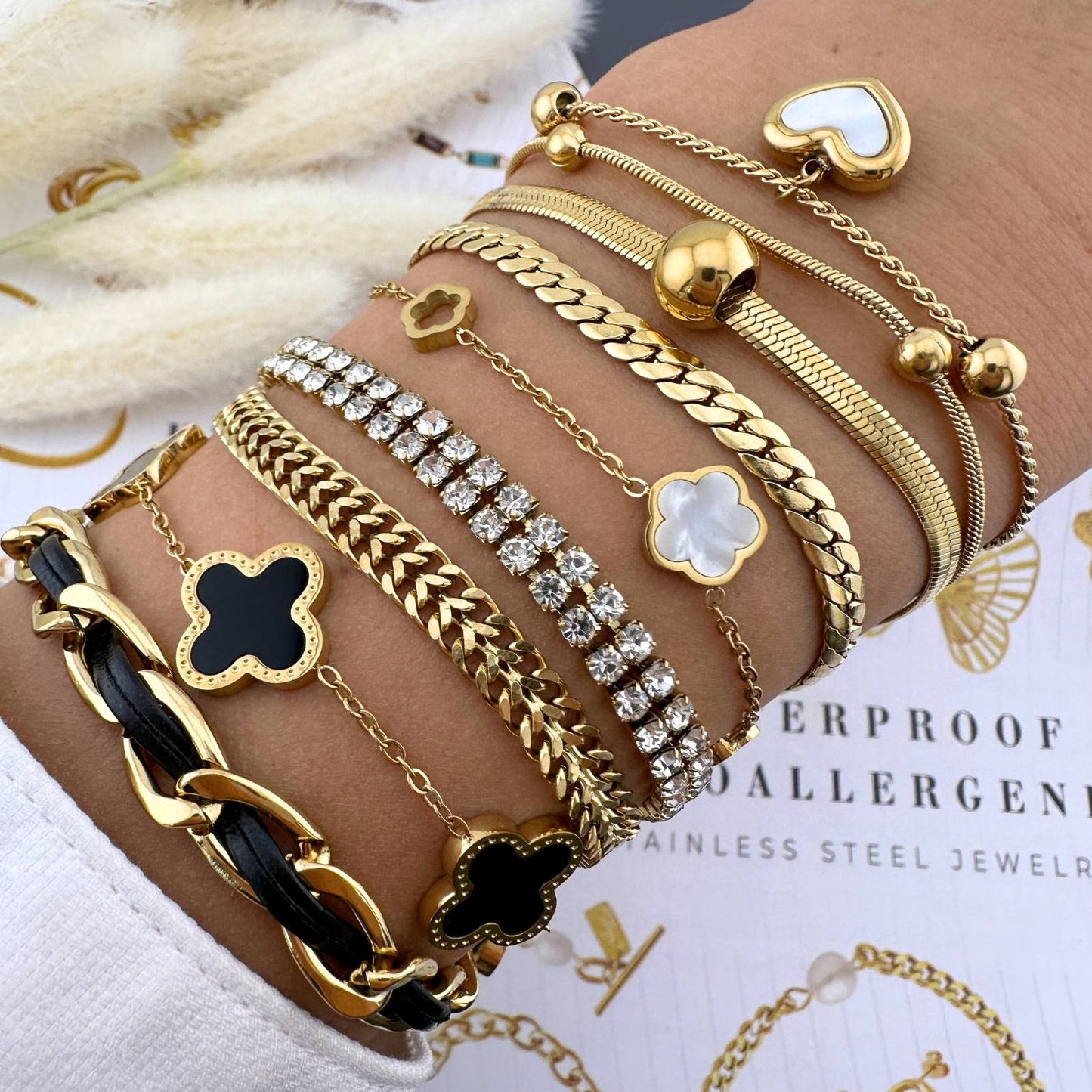 PULSERA "DE FLORES"