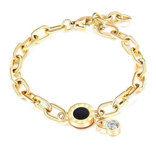 PULSERA CHAPADO EN ORO