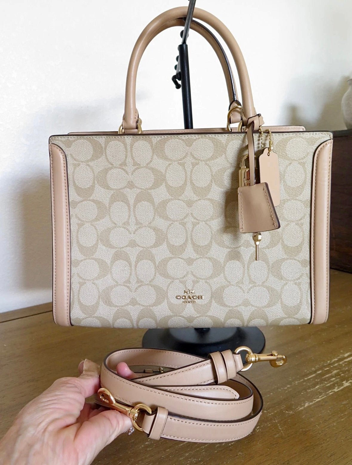 Bolso de mano COACH Zoe