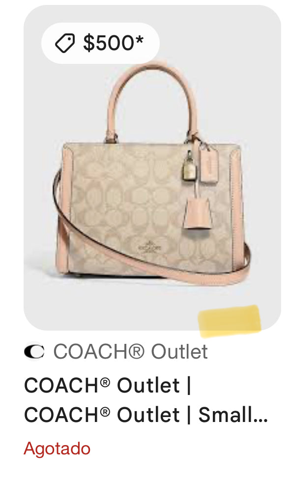 Bolso de mano COACH Zoe
