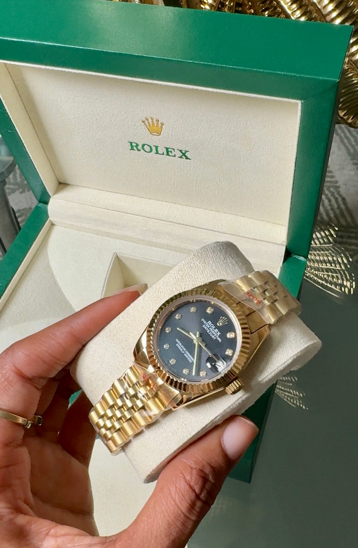 Rx Gold Watch