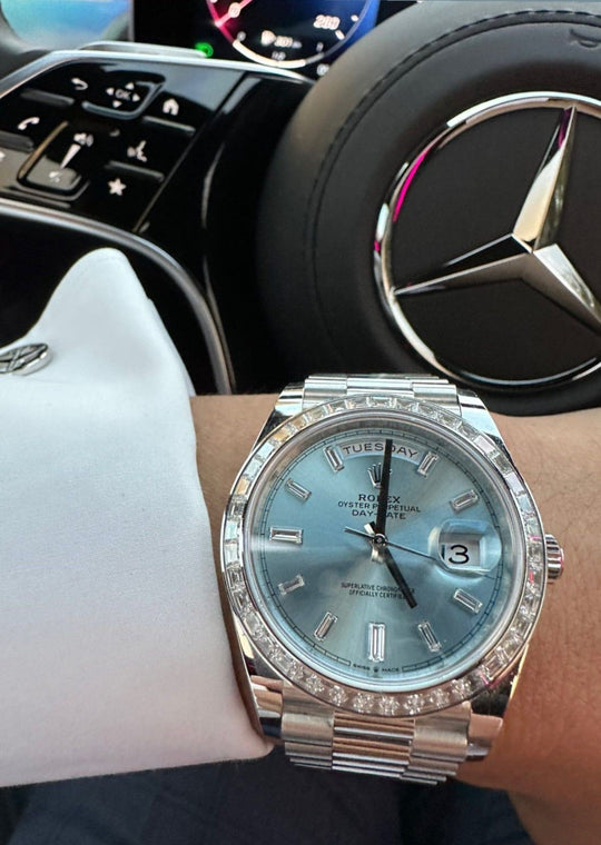 Ice-Blue whatch 41MM