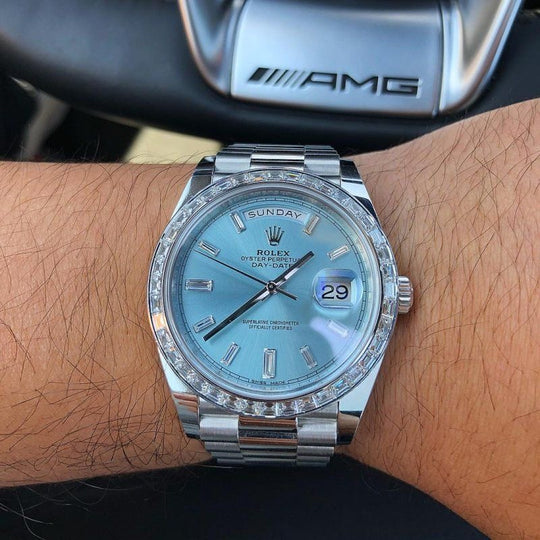Ice-Blue whatch 41MM