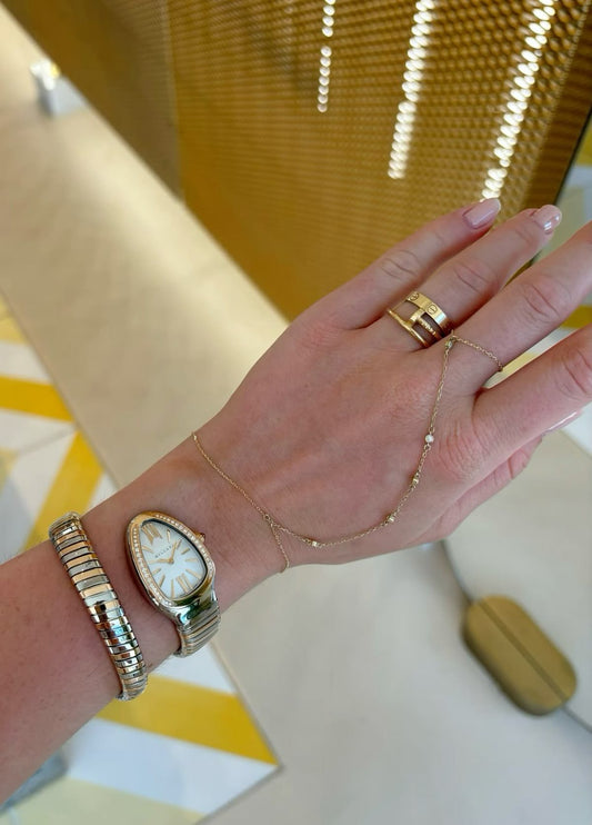 BVL Silver and Gold Watch