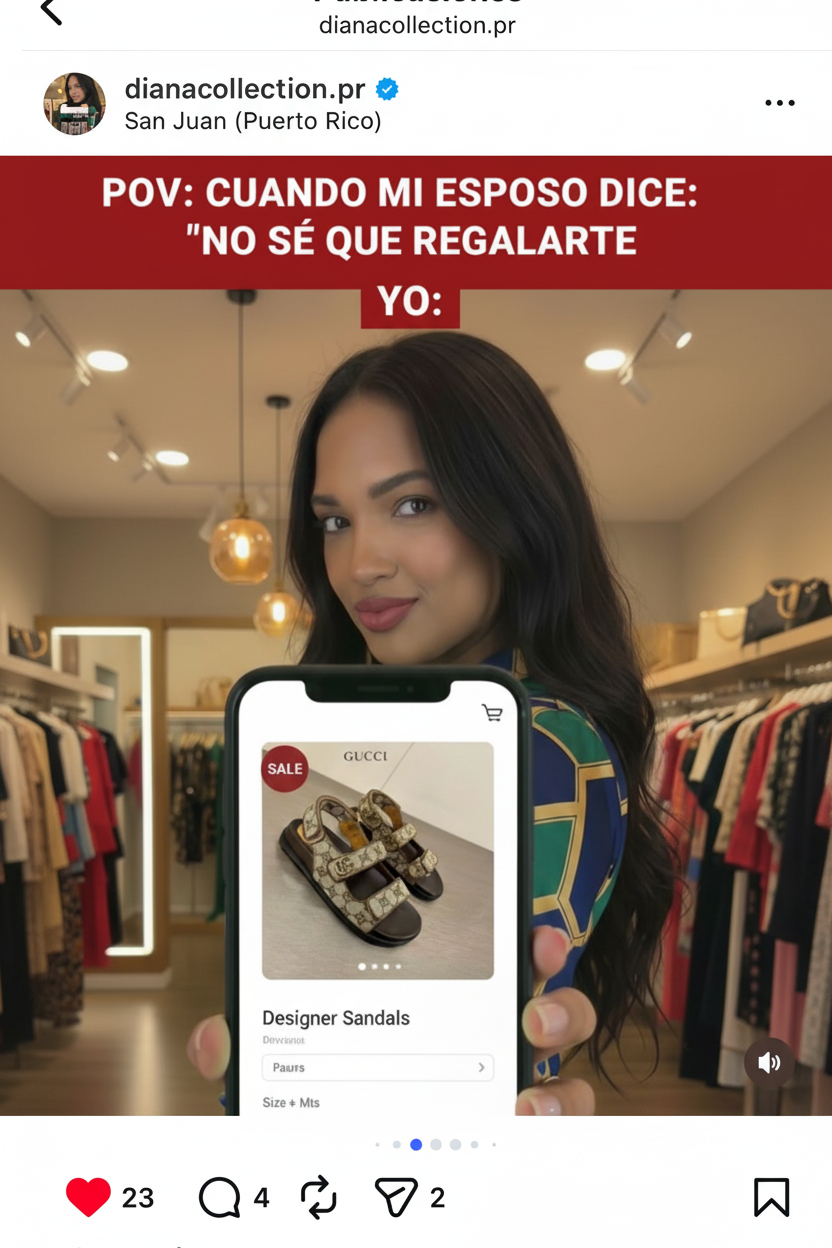 Boutique version - Designer Sandals